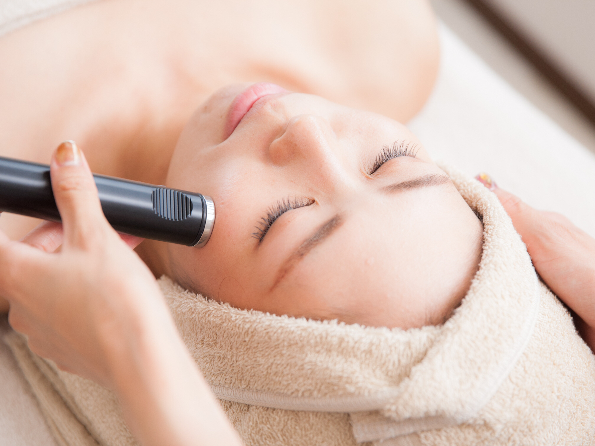 特許取得のマシンで通常塗布より40倍の浸透率を体感いただけます。